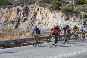 Road Cycling in Athens towards Sounio