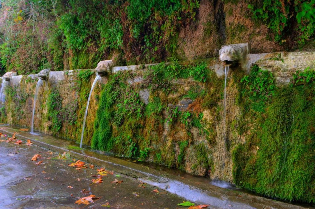 Water springs in Menites Village - Andros Island