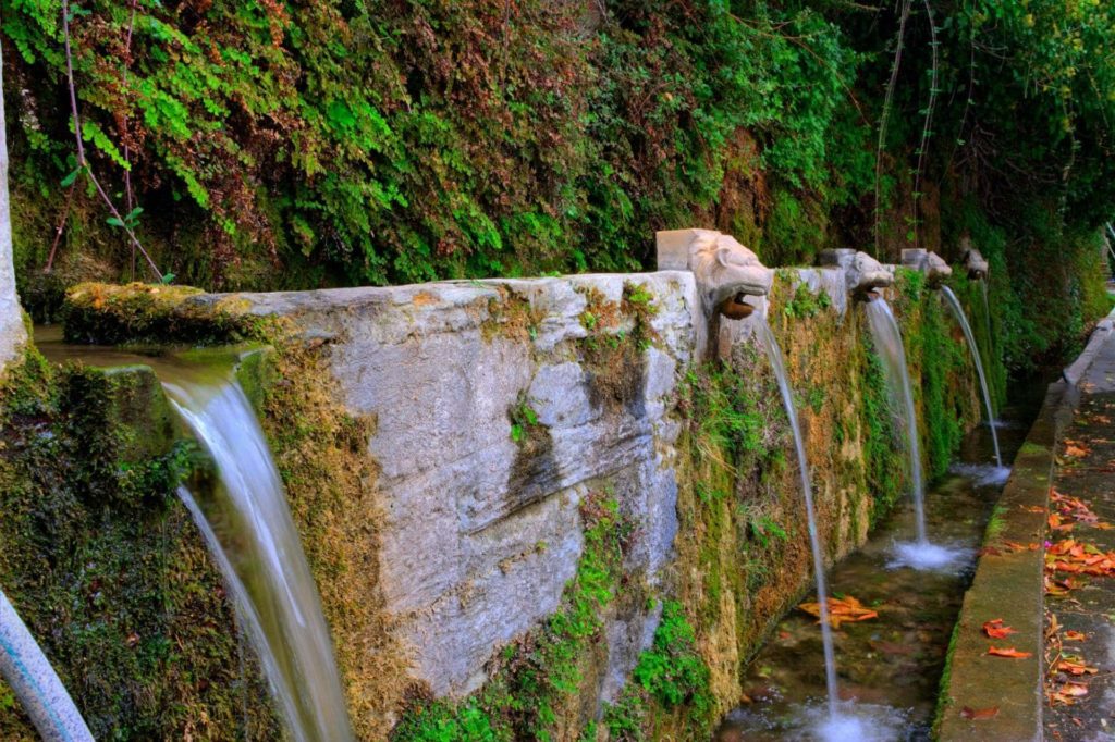 Water springs in Menites Village - Andros Island