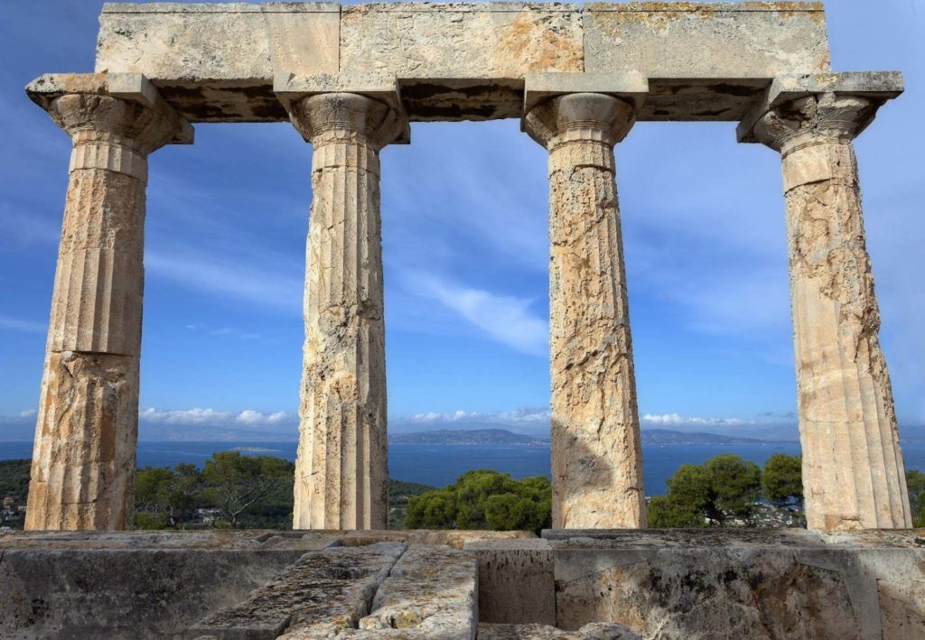 Columns of Aphaia temple, Aegina