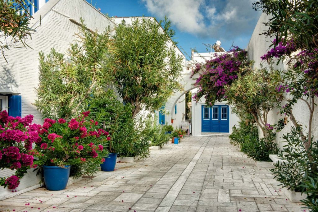 A simple beautiful corner in Pyrgos Village