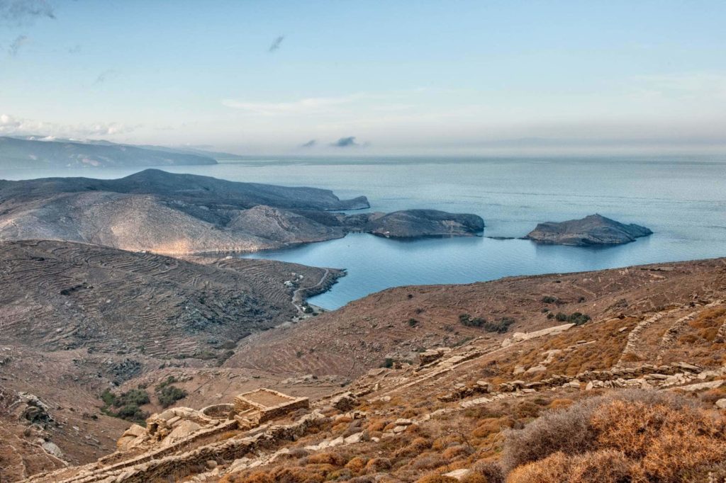 Panormos bay and Planitis isle - Tinos Island