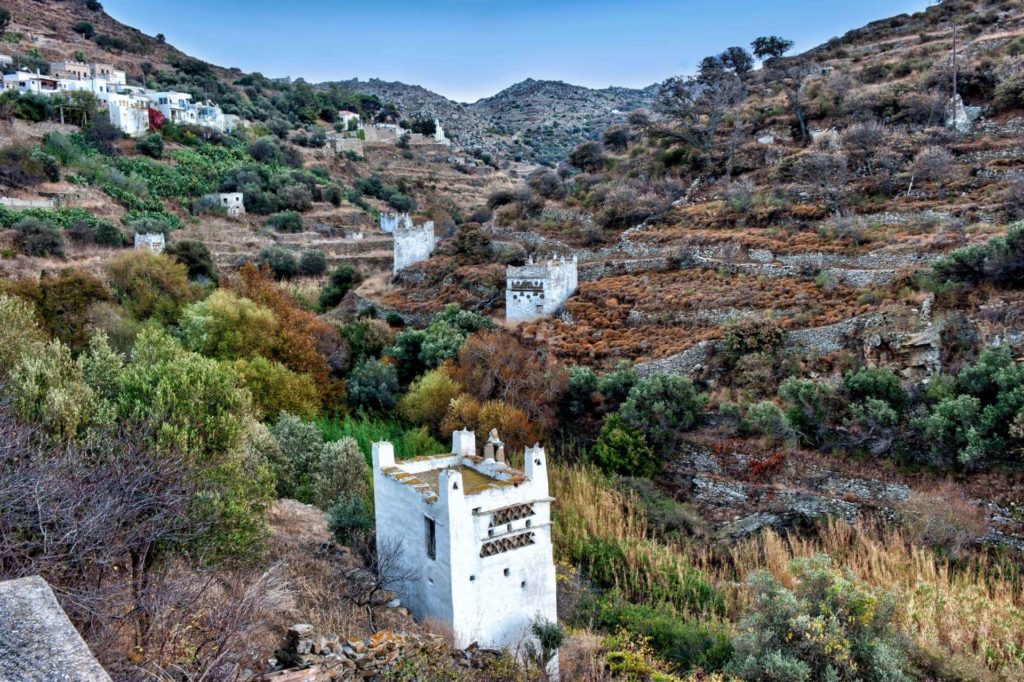 Dove Cotes in Agapi Village - Tinos Island