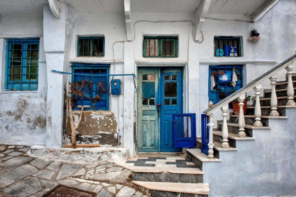 Street View Steni Village - Tinos Island