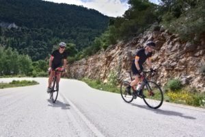Smiles and pain during the Vouliagmeni Lagoon 2nd and main climb
