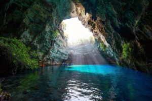 Cycling in Kefalonia - Melissani Cave - Discover the best riding Greece can offer - GrCycling
