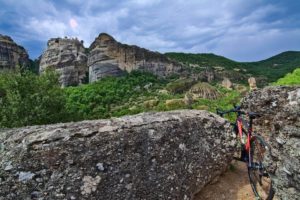 Cycling in Meteora