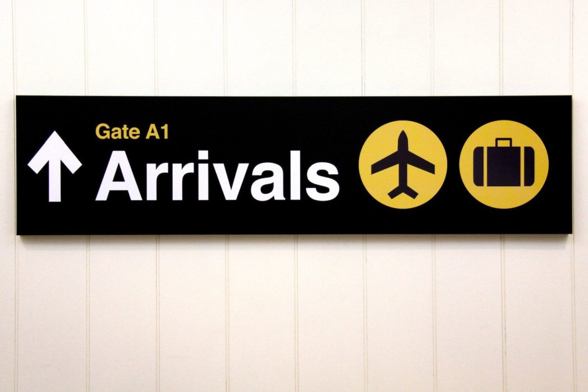 Arrival gate for delivering you bike rental at Athens Airport