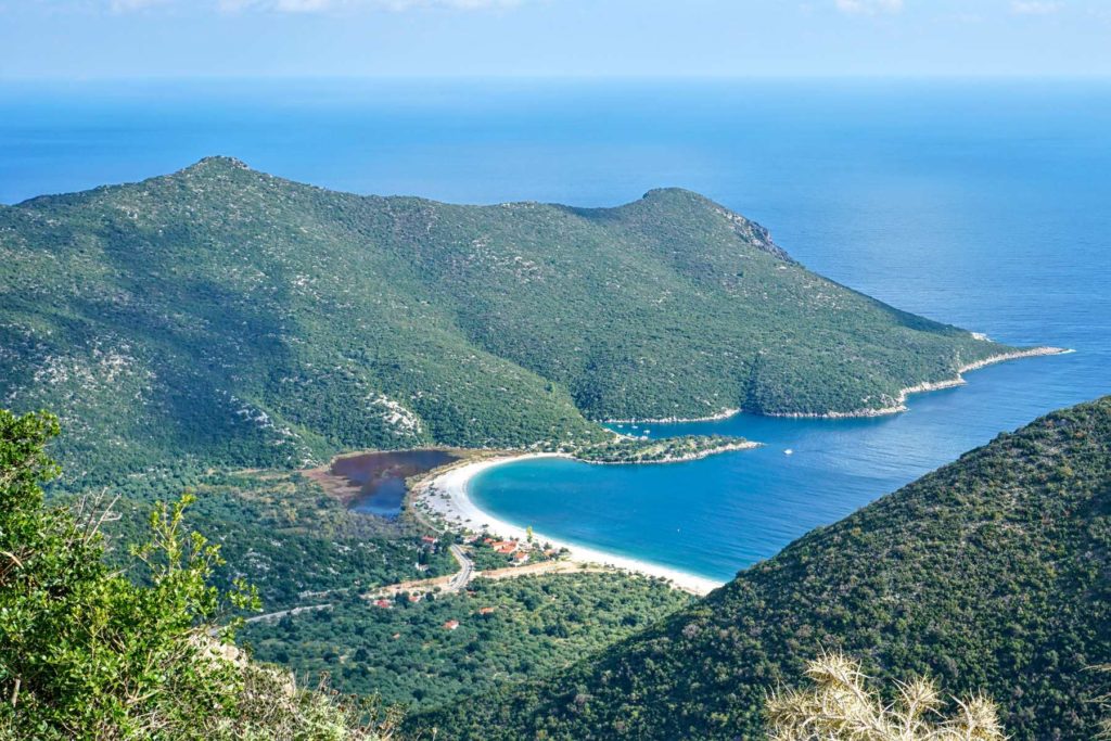 Fokianos Beach taken during cycling in Leonidio