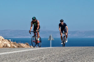 Cycling in Paros Greece