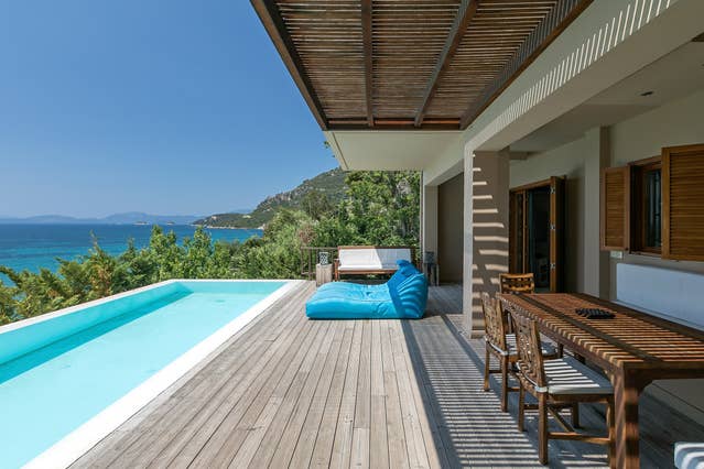 Cycling and bicycle rentals options at Villa Kalamos, in Paleros Greece