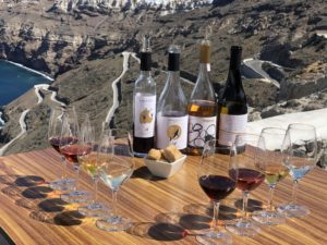 Bike tour and wine tasting in Santorini